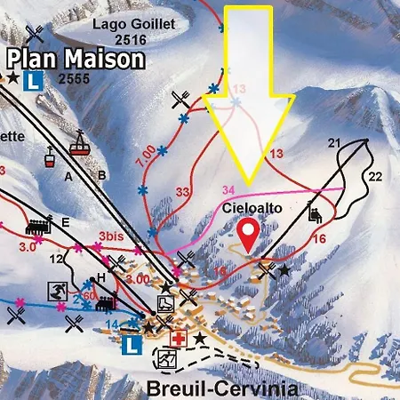 Schuss 1 Cervinia With Balcony- Without Wifi - Cir 0197 بيريوِل تْشيرفينيا